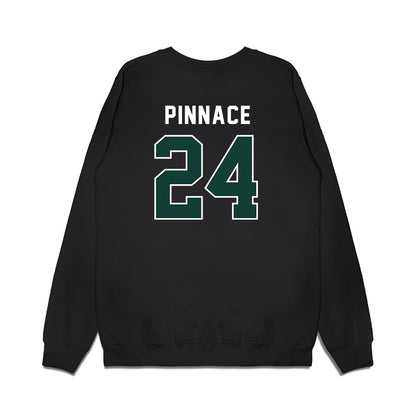 Michigan State - NCAA Football : Wilfred Pinnace - Vintage Helmet Premium Crewneck Sweatshirt-1