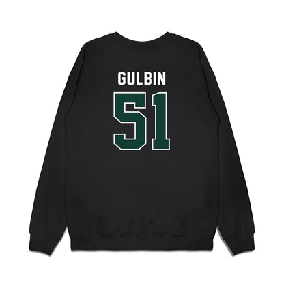 Michigan State - NCAA Football : Matthew Gulbin - Vintage Helmet Premium Crewneck Sweatshirt-1