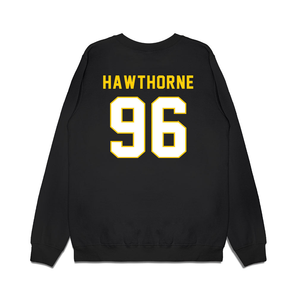 Iowa - NCAA Football : Bryce Hawthorne - Vintage Helmet Premium Crewneck Sweatshirt-1
