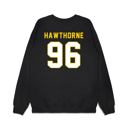 Iowa - NCAA Football : Bryce Hawthorne - Vintage Helmet Premium Crewneck Sweatshirt-1