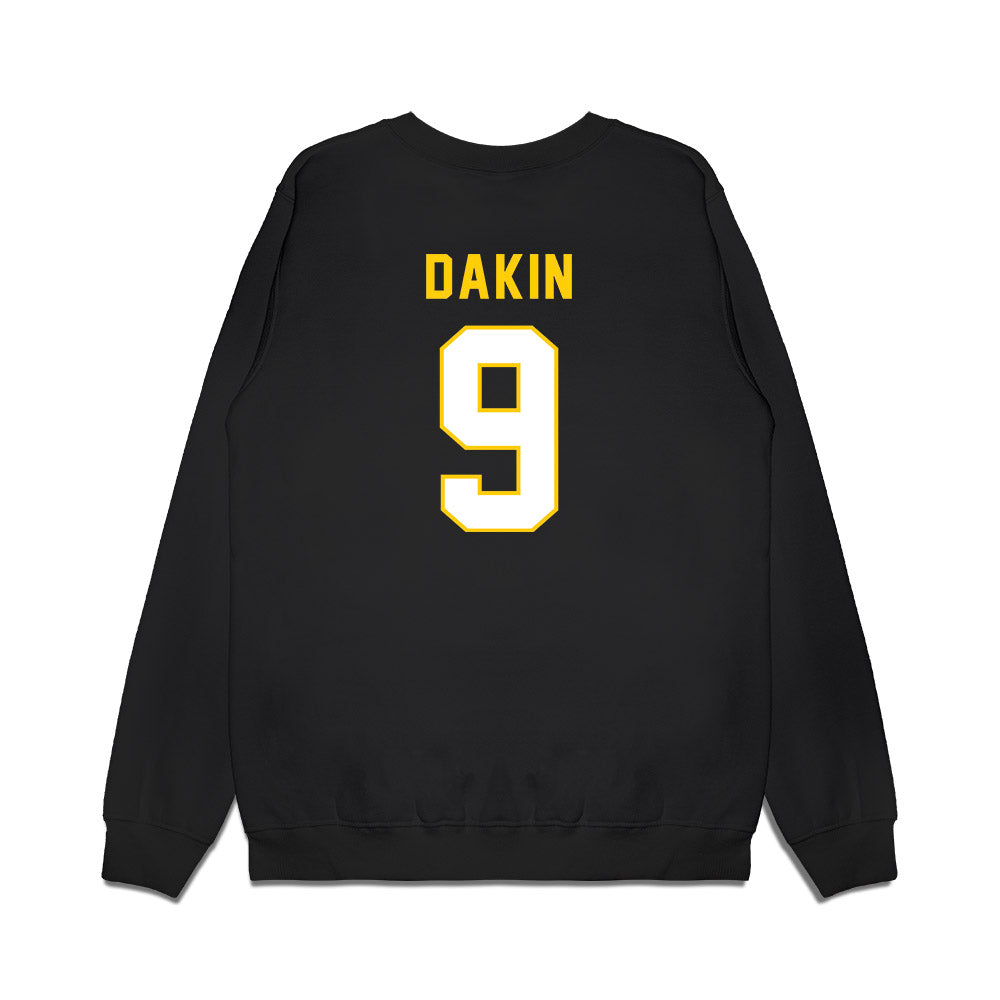 Iowa - NCAA Football : Rhys Dakin - Vintage Helmet Premium Crewneck Sweatshirt-1