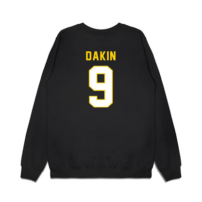 Iowa - NCAA Football : Rhys Dakin - Vintage Helmet Premium Crewneck Sweatshirt-1