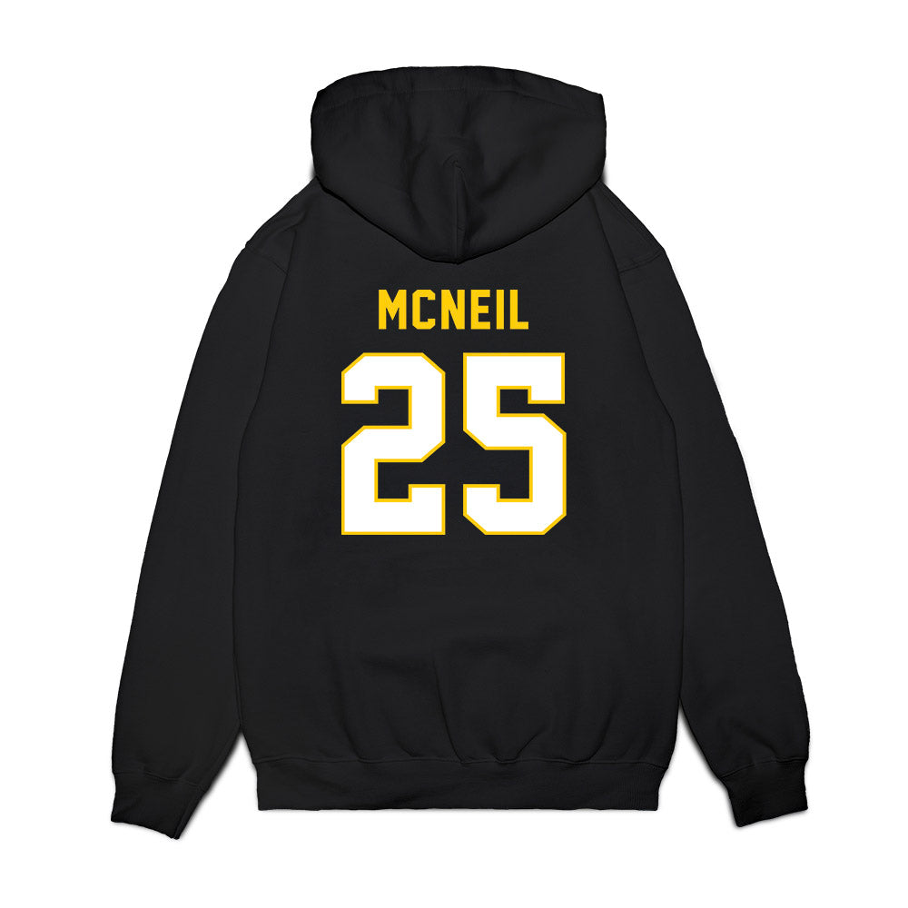 Iowa - NCAA Football : Nathan Mcneil - Vintage Helmet Premium Hooded Sweatshirt-1
