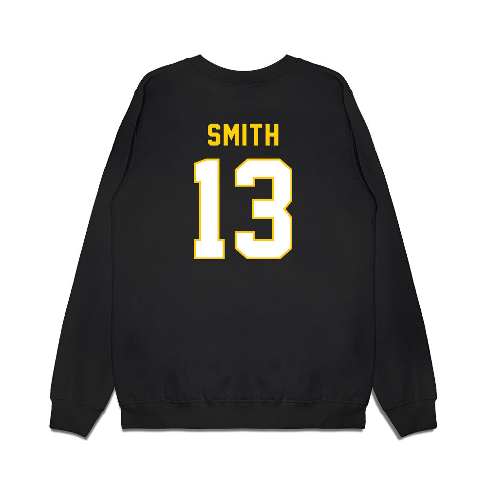 Iowa - NCAA Football : Terrence Smith - Vintage Helmet Premium Crewneck Sweatshirt-1