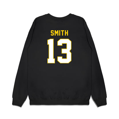 Iowa - NCAA Football : Terrence Smith - Vintage Helmet Premium Crewneck Sweatshirt-1
