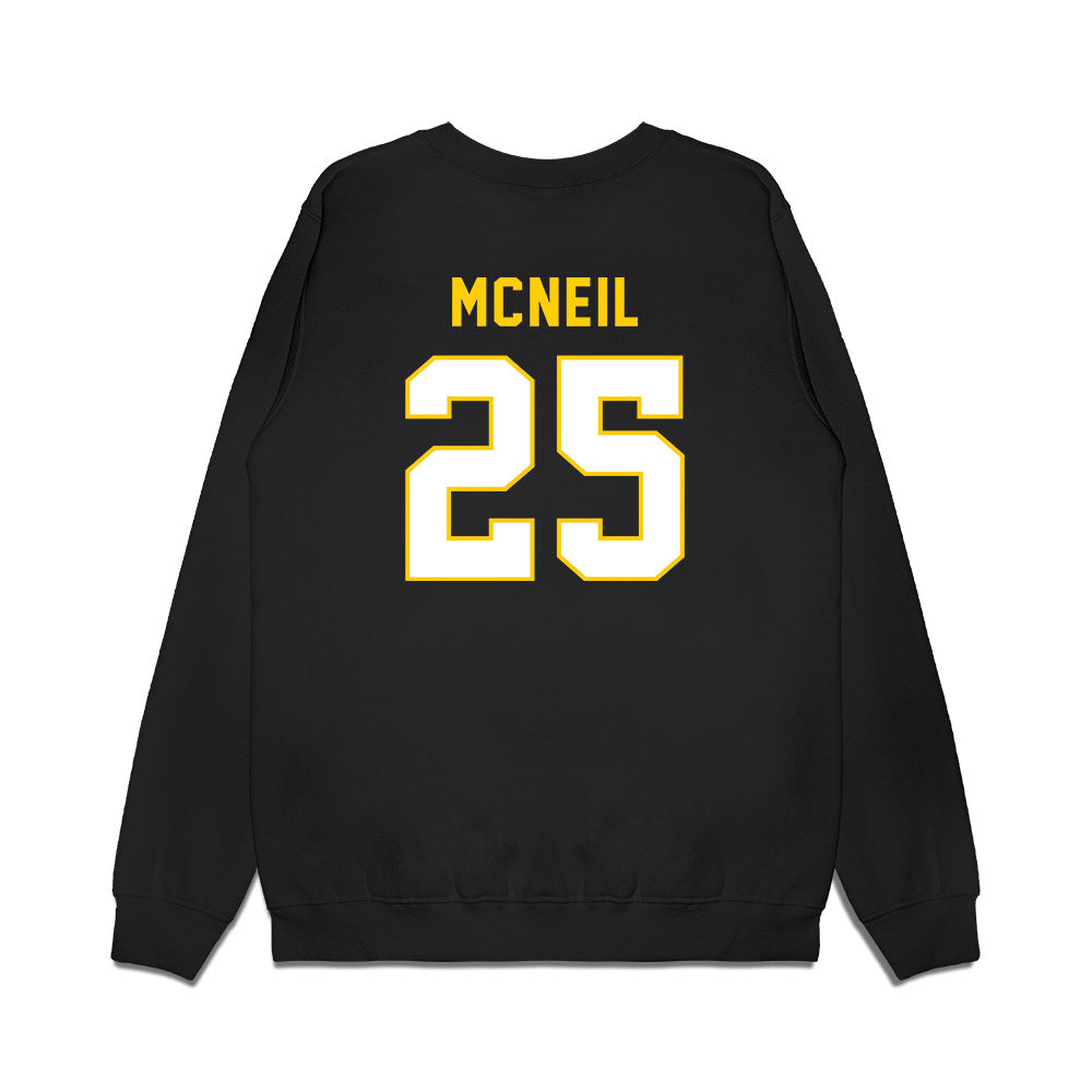 Iowa - NCAA Football : Nathan Mcneil - Vintage Helmet Premium Crewneck Sweatshirt-1