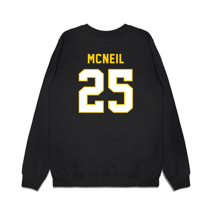 Iowa - NCAA Football : Nathan Mcneil - Vintage Helmet Premium Crewneck Sweatshirt-1