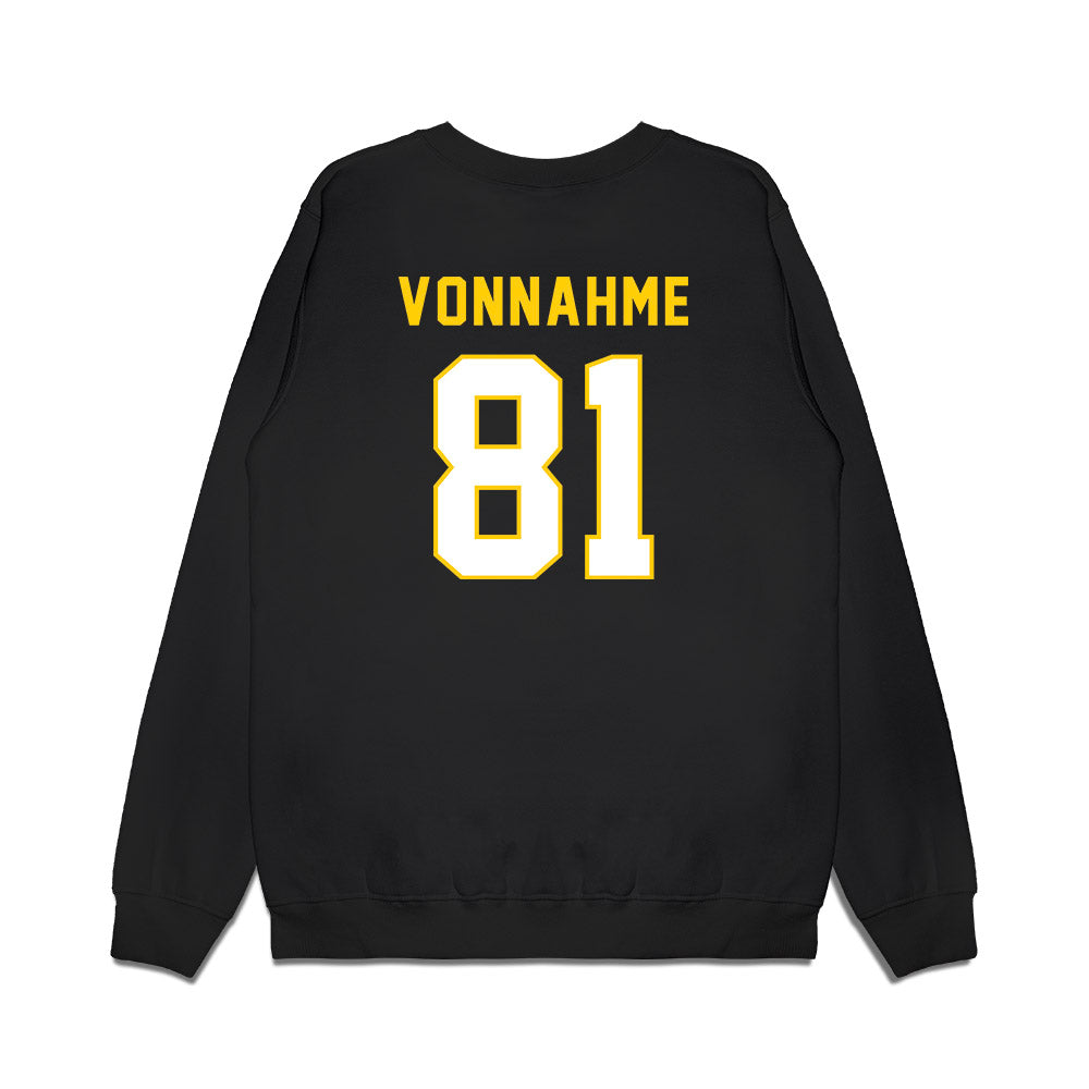 Iowa - NCAA Football : DJ Vonnahme - Vintage Helmet Premium Crewneck Sweatshirt-1