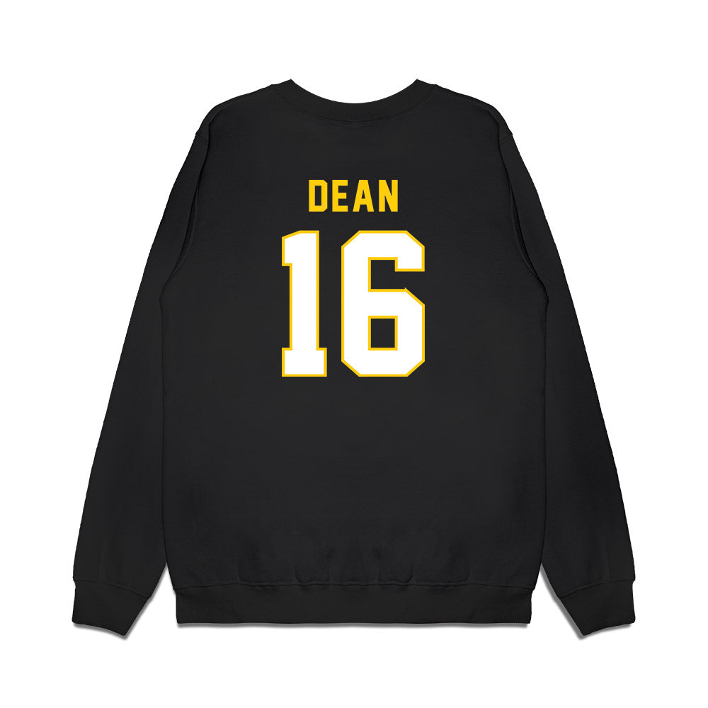Iowa - NCAA Football : O'lontae Dean - Vintage Helmet Premium Crewneck Sweatshirt-1