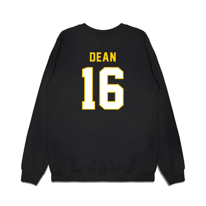 Iowa - NCAA Football : O'lontae Dean - Vintage Helmet Premium Crewneck Sweatshirt-1