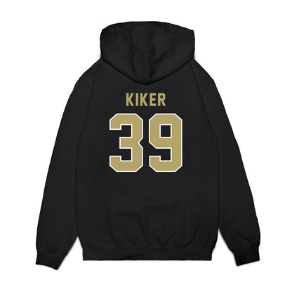 Georgia Tech - NCAA Football : Will Kiker - Vintage Helmet Premium Hooded Sweatshirt-1