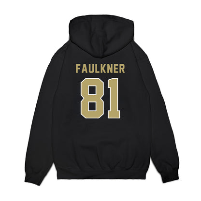 Georgia Tech - NCAA Football : Cal Faulkner - Vintage Helmet Premium Hooded Sweatshirt-1