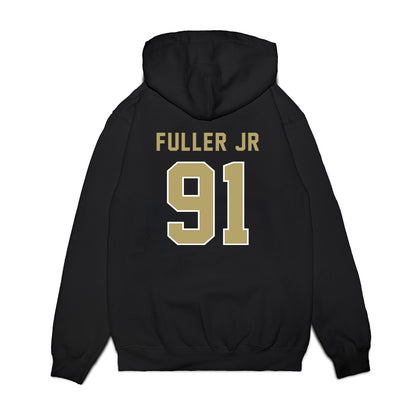 Georgia Tech - NCAA Football : Andre Fuller Jr - Vintage Helmet Premium Hooded Sweatshirt-1