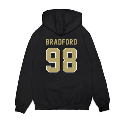 Georgia Tech - NCAA Football : Amontrae Bradford - Vintage Helmet Premium Hooded Sweatshirt-1