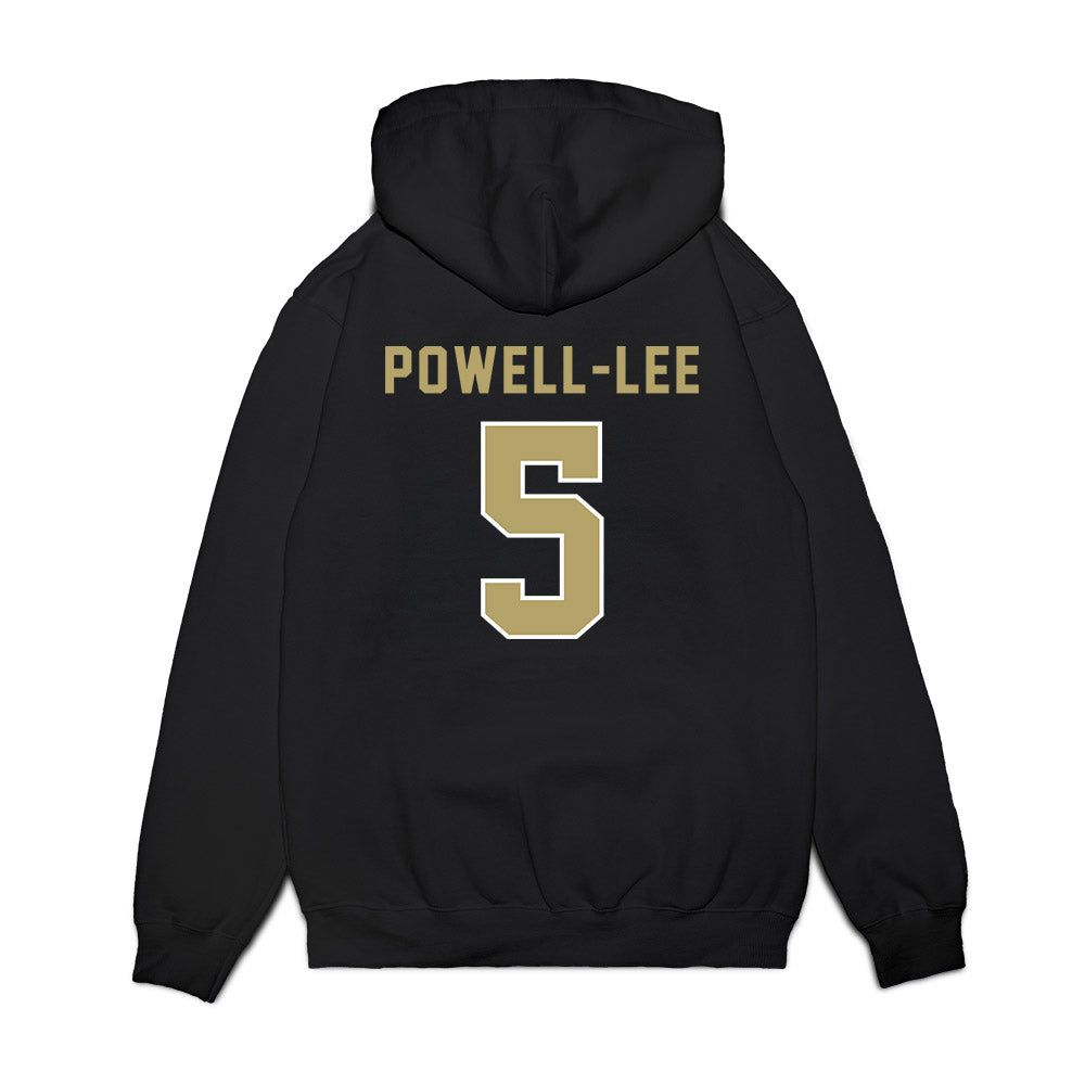 Georgia Tech - NCAA Football : Clayton Powell-Lee - Vintage Helmet Premium Hooded Sweatshirt-1