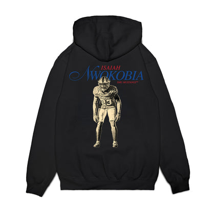 SMU - NCAA Football : Isaiah Nwokobia - Legacy Premium Hooded Sweatshirt-1
