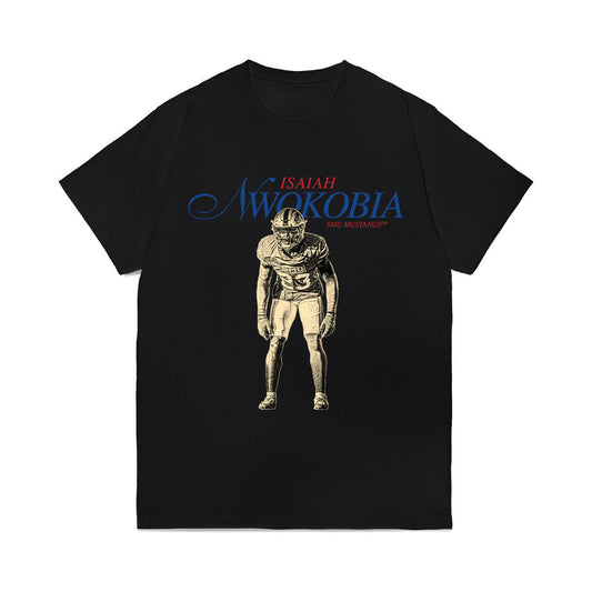 SMU - NCAA Football : Isaiah Nwokobia - Legacy Comfort Colors T-Shirt-0