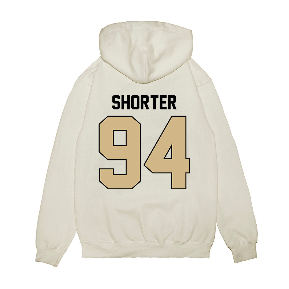 Purdue - NCAA Football : Luke Shorter - Vintage Helmet Premium Hooded Sweatshirt-1