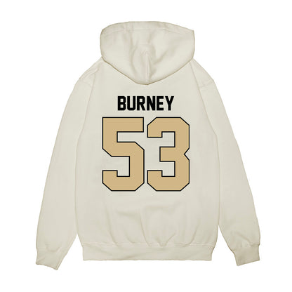 Purdue - NCAA Football : Joshua Burney - Vintage Helmet Premium Hooded Sweatshirt-1