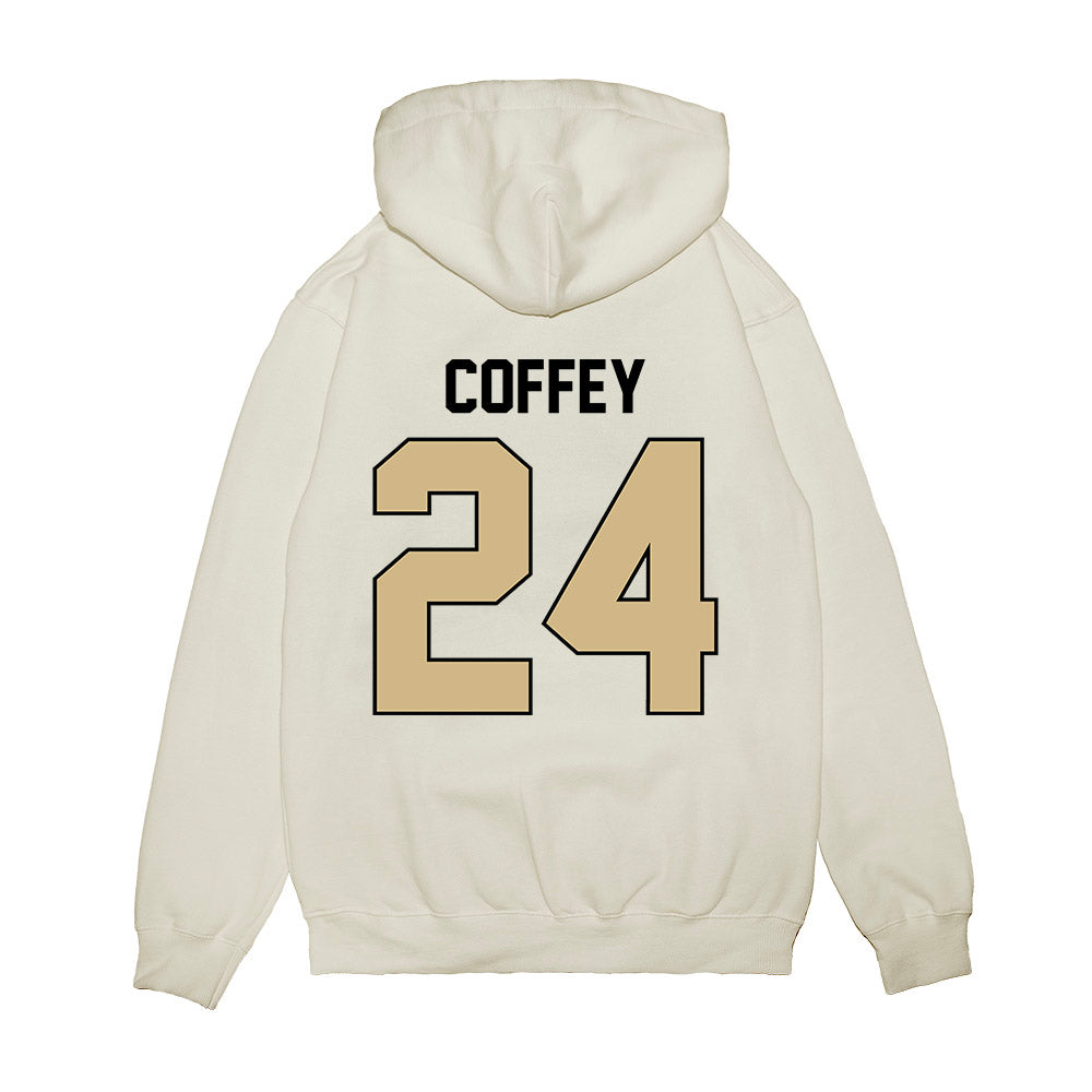 Purdue - NCAA Football : An'Darius Coffey - Vintage Helmet Premium Hooded Sweatshirt-1