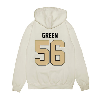 Purdue - NCAA Football : Tyrell Green - Vintage Helmet Premium Hooded Sweatshirt-1