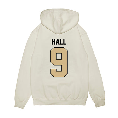 Purdue - NCAA Football : jalil hall - Vintage Helmet Premium Hooded Sweatshirt-1