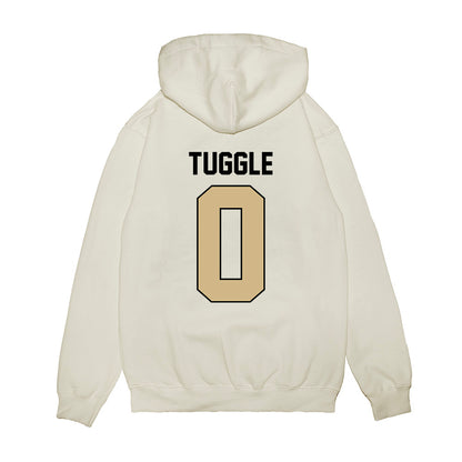 Purdue - NCAA Football : Nitro Tuggle - Vintage Helmet Premium Hooded Sweatshirt-1
