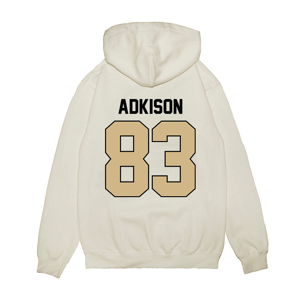 Purdue - NCAA Football : Andrew Adkison - Vintage Helmet Premium Hooded Sweatshirt-1
