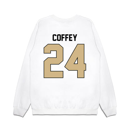 Purdue - NCAA Football : An'Darius Coffey - Vintage Helmet Premium Crewneck Sweatshirt-1
