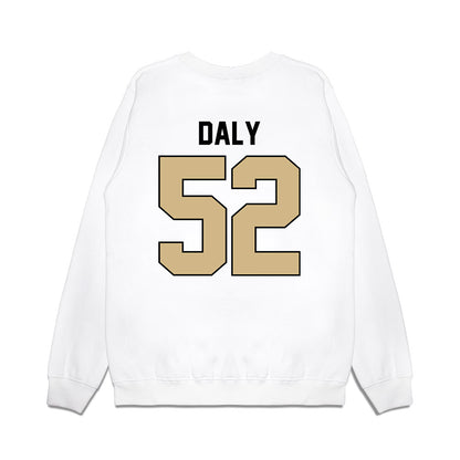 Purdue - NCAA Football : Rocco Daly - Vintage Helmet Premium Crewneck Sweatshirt-1