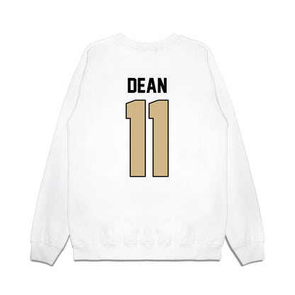 Purdue - NCAA Football : Carson Dean - Vintage Helmet Premium Crewneck Sweatshirt-1