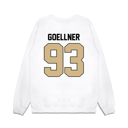 Purdue - NCAA Football : Sam Goellner - Vintage Helmet Premium Crewneck Sweatshirt-1