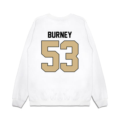 Purdue - NCAA Football : Joshua Burney - Vintage Helmet Premium Crewneck Sweatshirt-1