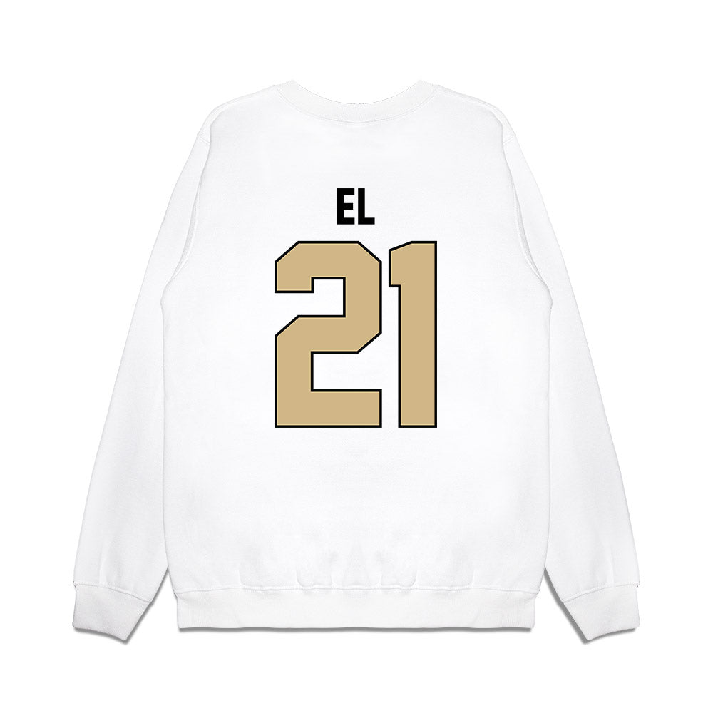 Purdue - NCAA Football : Tahj El - Vintage Helmet Premium Crewneck Sweatshirt-1