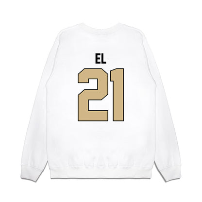 Purdue - NCAA Football : Tahj El - Vintage Helmet Premium Crewneck Sweatshirt-1