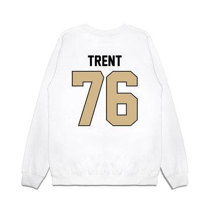 Purdue - NCAA Football : Ethan Trent - Vintage Helmet Premium Crewneck Sweatshirt-1