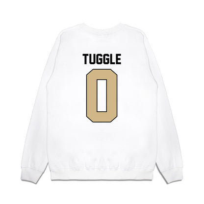 Purdue - NCAA Football : Nitro Tuggle - Vintage Helmet Premium Crewneck Sweatshirt-1