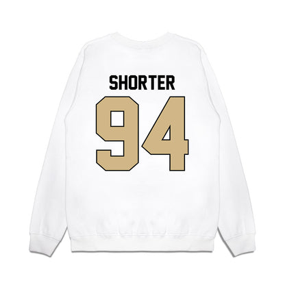 Purdue - NCAA Football : Luke Shorter - Vintage Helmet Premium Crewneck Sweatshirt-1