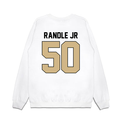 Purdue - NCAA Football : John Randle Jr - Vintage Helmet Premium Crewneck Sweatshirt-1