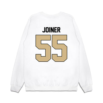 Purdue - NCAA Football : Bradyn Joiner - Vintage Helmet Premium Crewneck Sweatshirt-1