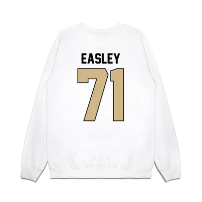 Purdue - NCAA Football : Marques Easley - Vintage Helmet Premium Crewneck Sweatshirt-1