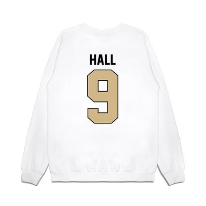 Purdue - NCAA Football : jalil hall - Vintage Helmet Premium Crewneck Sweatshirt-1