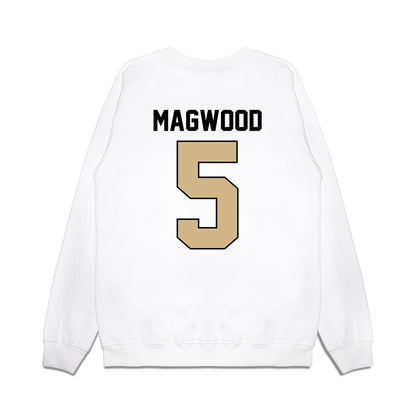 Purdue - NCAA Football : Chauncey Magwood - Vintage Helmet Premium Crewneck Sweatshirt-1