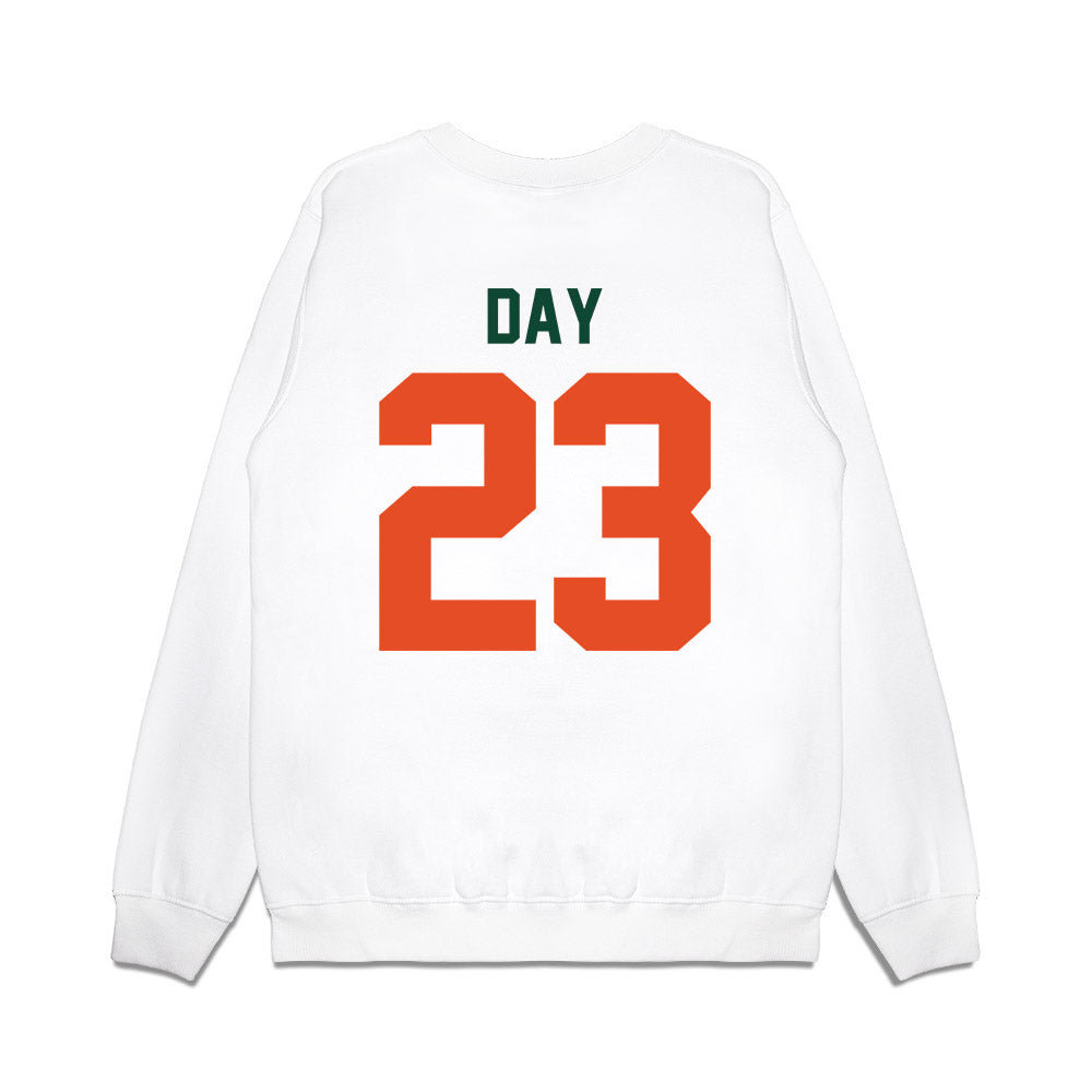 Miami - NCAA Football : Dylan Day - Vintage Helmet Premium Crewneck Sweatshirt-1