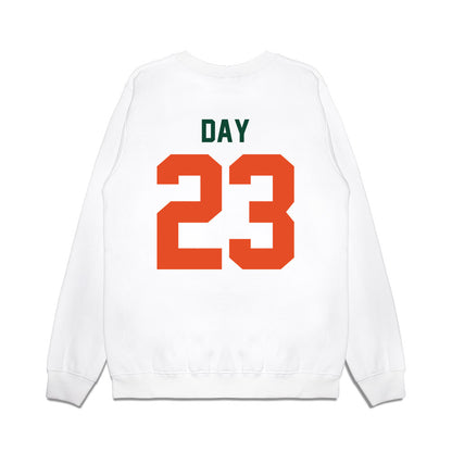 Miami - NCAA Football : Dylan Day - Vintage Helmet Premium Crewneck Sweatshirt-1