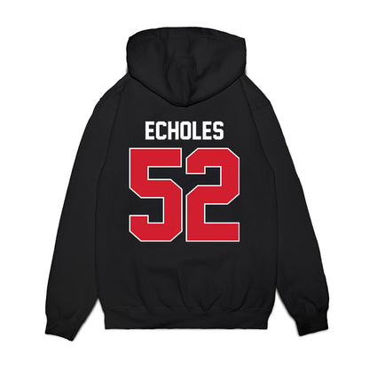 Ole Miss - NCAA Football : William Echoles - Vintage Helmet Premium Hooded Sweatshirt-1