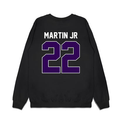 Kansas State - NCAA Football : Antonio Martin Jr - Vintage Helmet Premium Crewneck Sweatshirt-1