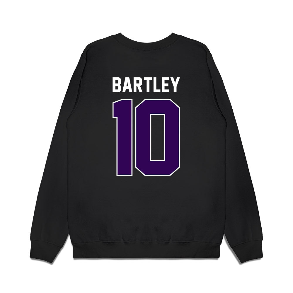 Kansas State - NCAA Football : Logan Bartley - Vintage Helmet Premium Crewneck Sweatshirt-1