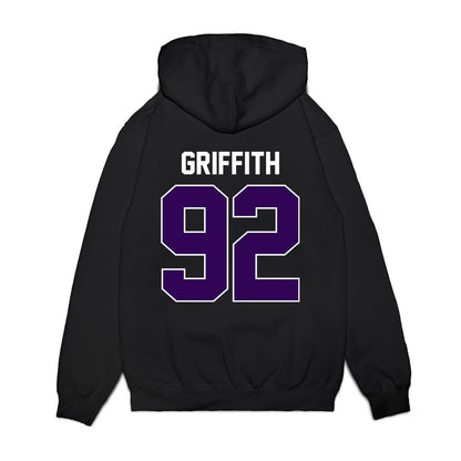 Kansas State - NCAA Football : Truman Griffith - Vintage Helmet Premium Hooded Sweatshirt-1