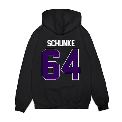 Kansas State - NCAA Football : Navarro Schunke - Vintage Helmet Premium Hooded Sweatshirt-1